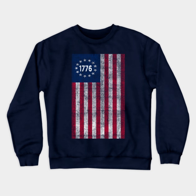 betsy ross Crewneck Sweatshirt by Bao1991